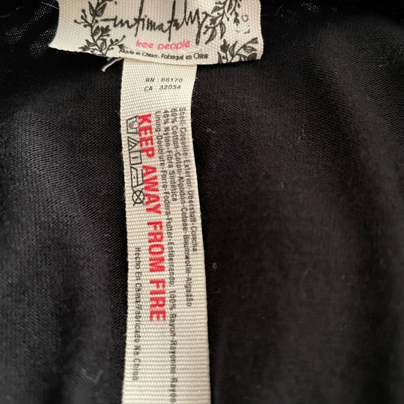 Free People Black Lace Dress - Picture 2 of 3